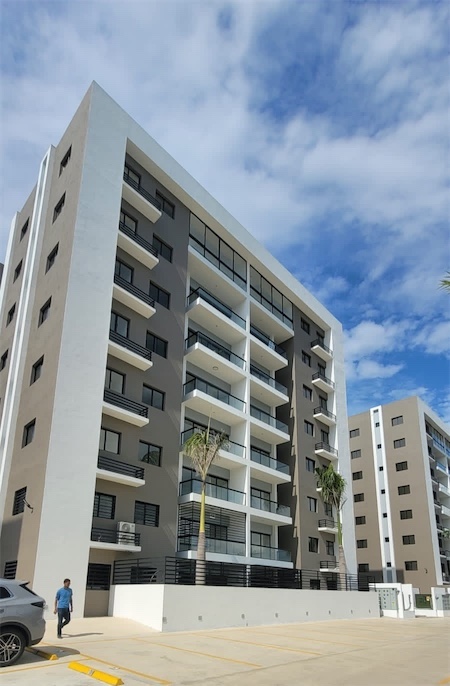 apartamentos - Se alquila este apartamento en el residencial Comprés próximo a la autopista . S