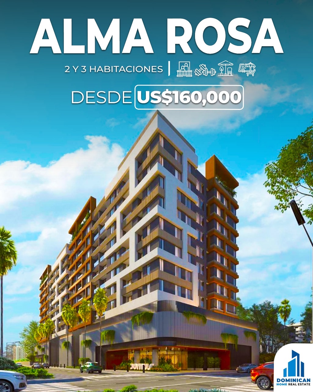 apartamentos - Lujoso y cómodo apartamentos en Alma Rosa 1 0