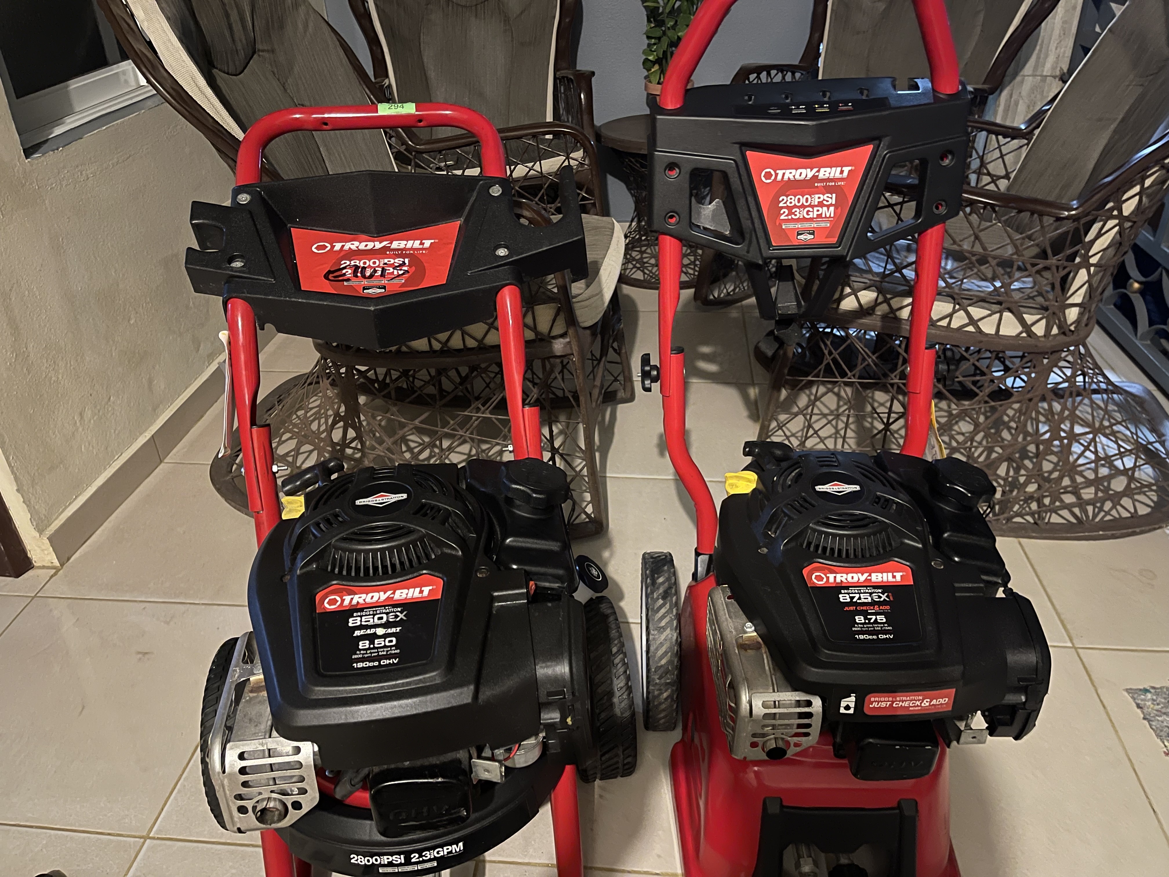 herramientas, jardines y exterior - HIDROLAVADORA DE GASOLINA  2800psi importada🇺🇸🇺🇸 precio cada una 14,500 