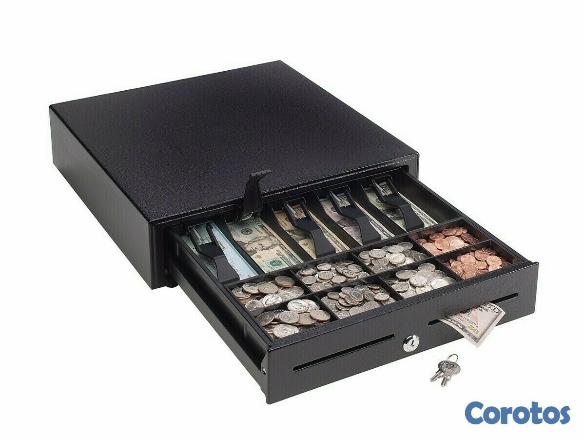 impresoras y scanners - CAJA REGISTRADORA DE DINERO (CASH DROWER ) ,PARA 5 BILLTES, 8 MONEDAS, AUTOMA