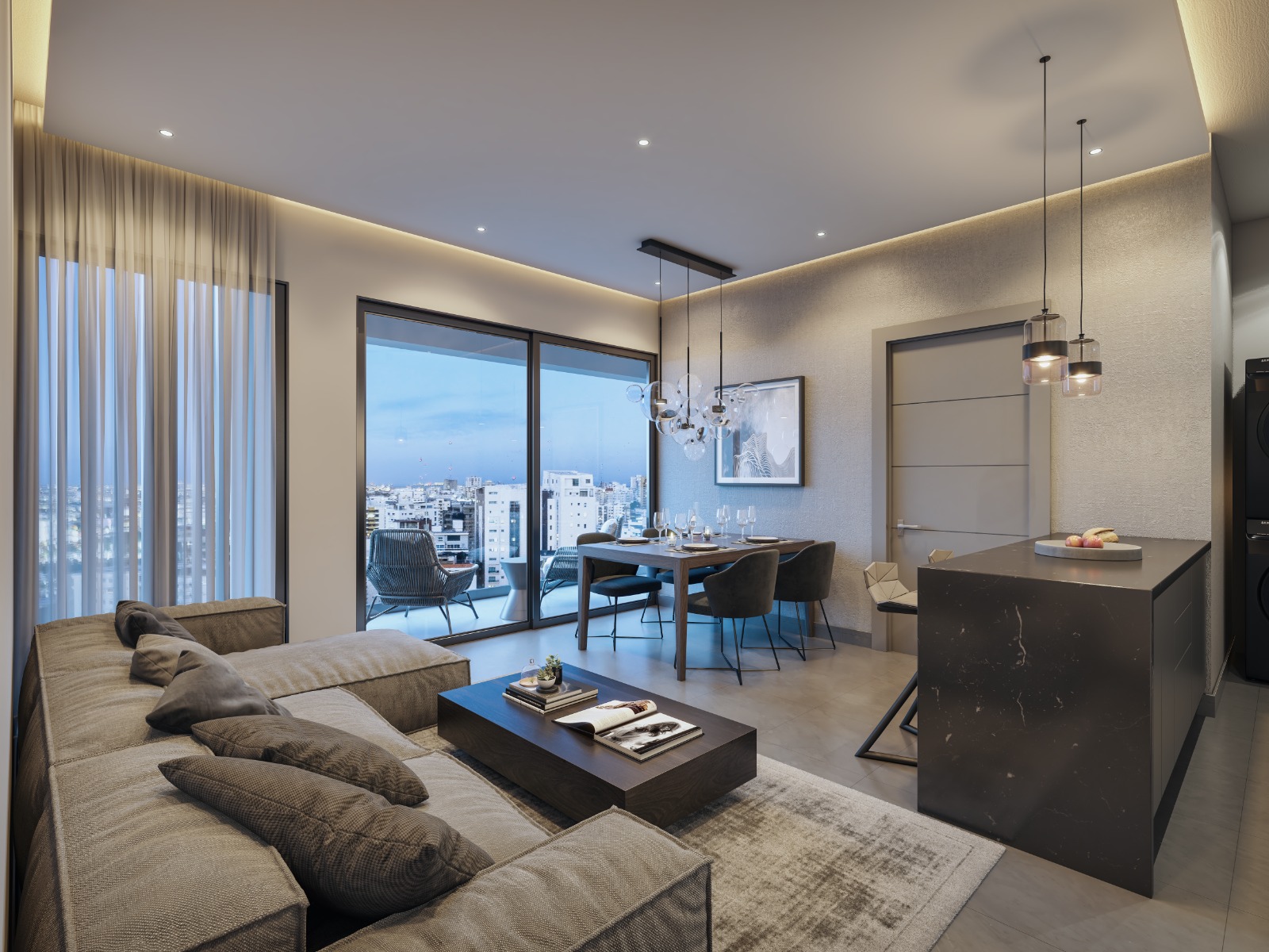 apartamentos - TORRE DE 19 NIVELES ENSANCHE OZAMA NUEVOS 9