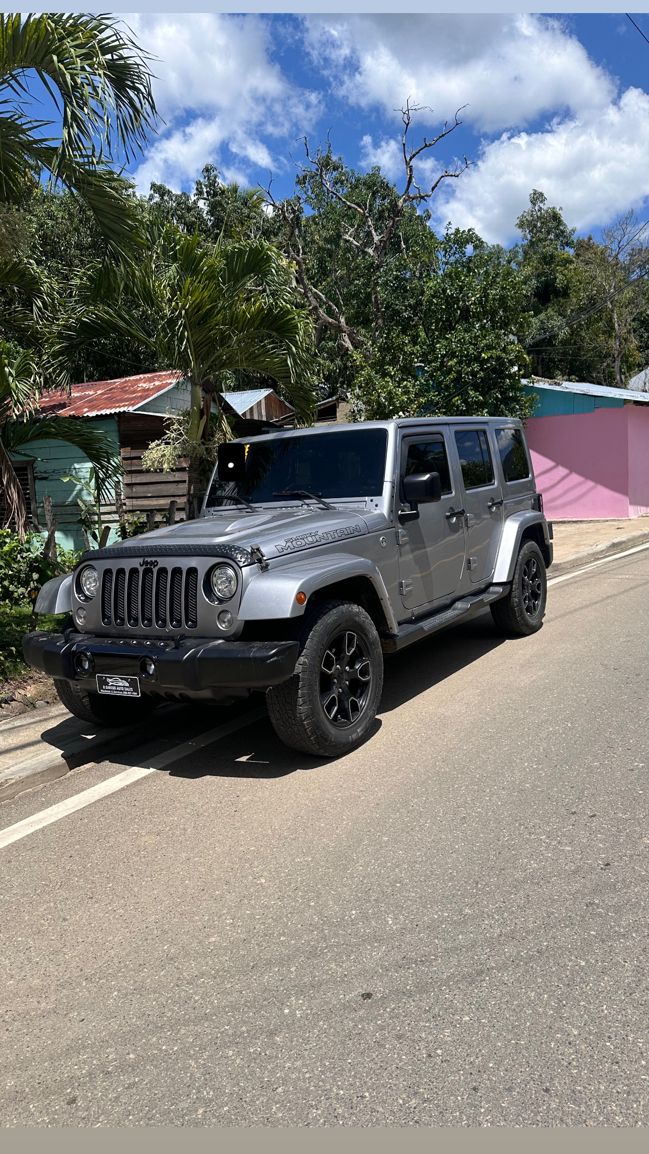 jeepetas y camionetas - JEEP WRANGLER SMOKY MOUNTAIN  CLEAR CARGAX AÑO 2017 99,600 KILÓMETROS UNICO DUEÑ