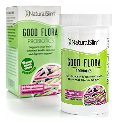 Salud y Equipamiento Médico - Good Flora Probioticos 60 Capsulas Intestino Frank Suarez 0