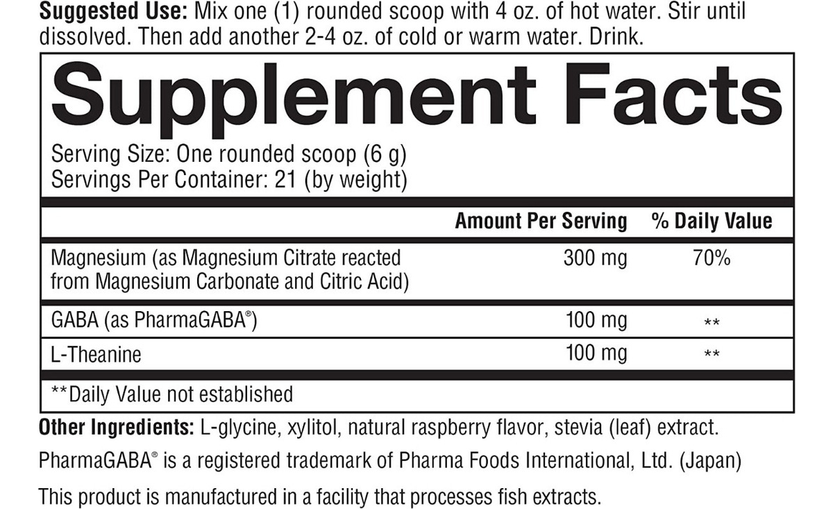 Salud y Equipamiento Médico - Magnesio Polvo 300 Mg Youtheory 1