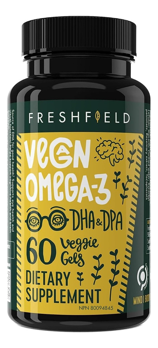 Salud y Equipamiento Médico - Omega 3 60 Caps Freshfield Natural - Unidad