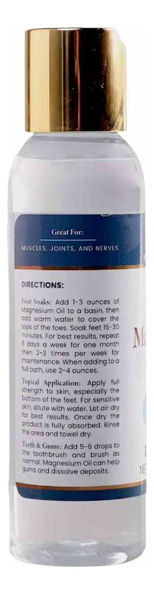 Salud y Equipamiento Médico - Aceite Topico Magnesio 118 Ml 1