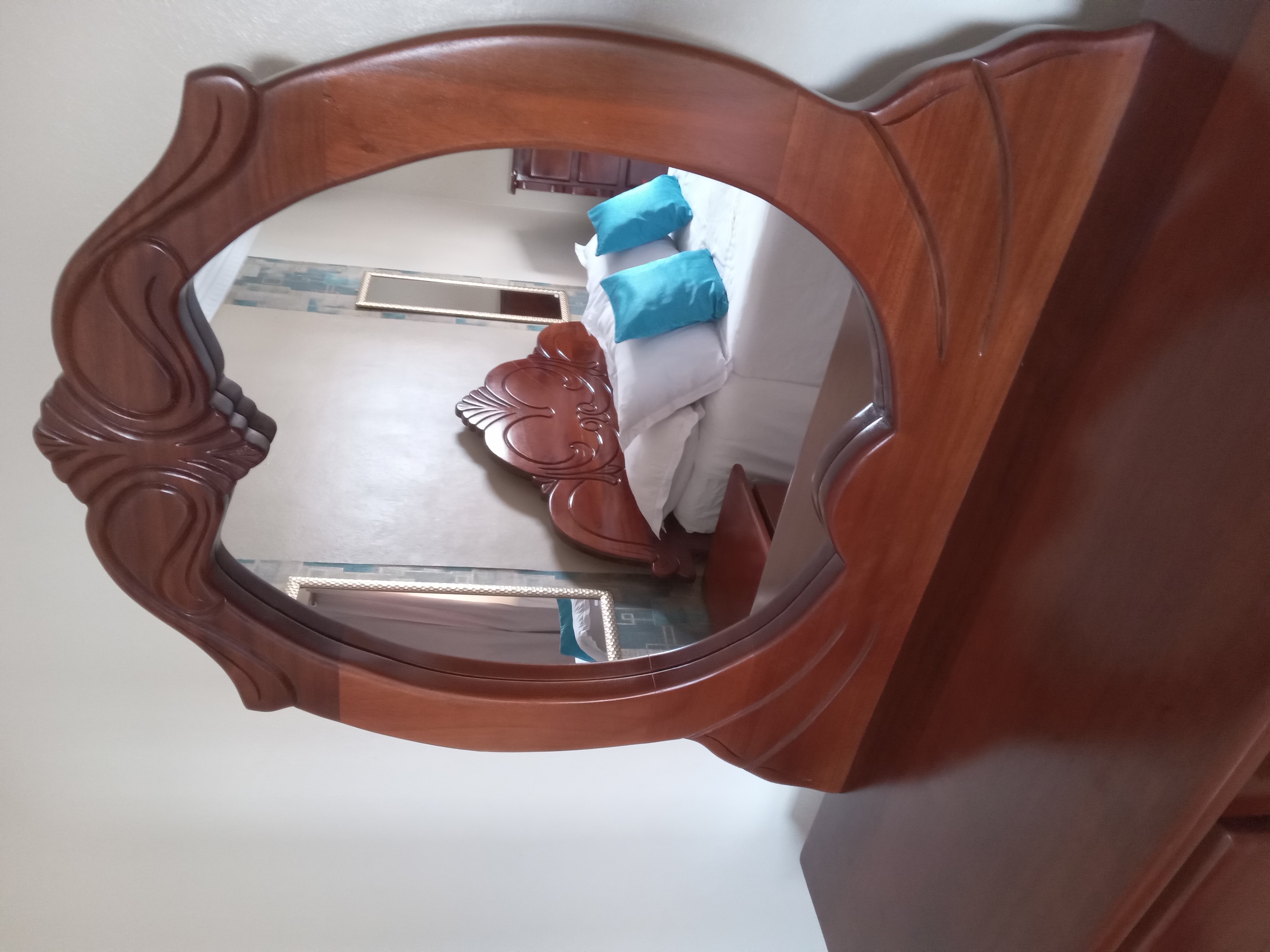 muebles y colchones - De Oportunidad! Juego de Habitación completo Caoba 3
