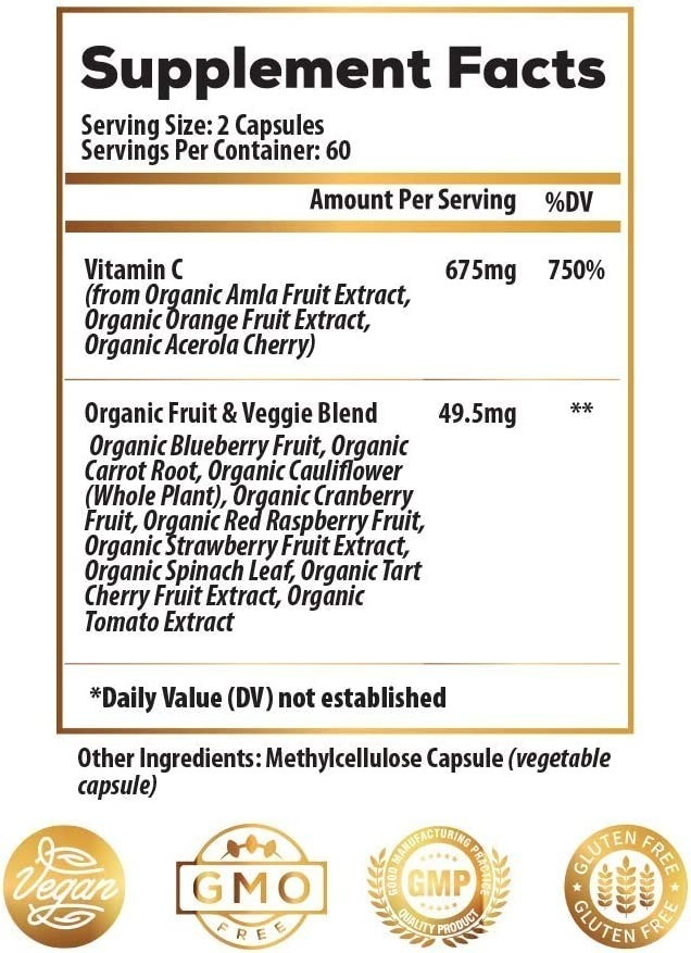 Salud y Equipamiento Médico - Vitamina C 675mg Ideal Infusio - U - Unidad A $3121 1