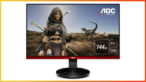 computadoras y laptops - MONITOR AOC 24" (23.8) VA FULL HD, HDR, FREESYNC 144HZ, 1920 X 1080 PIXELS 2