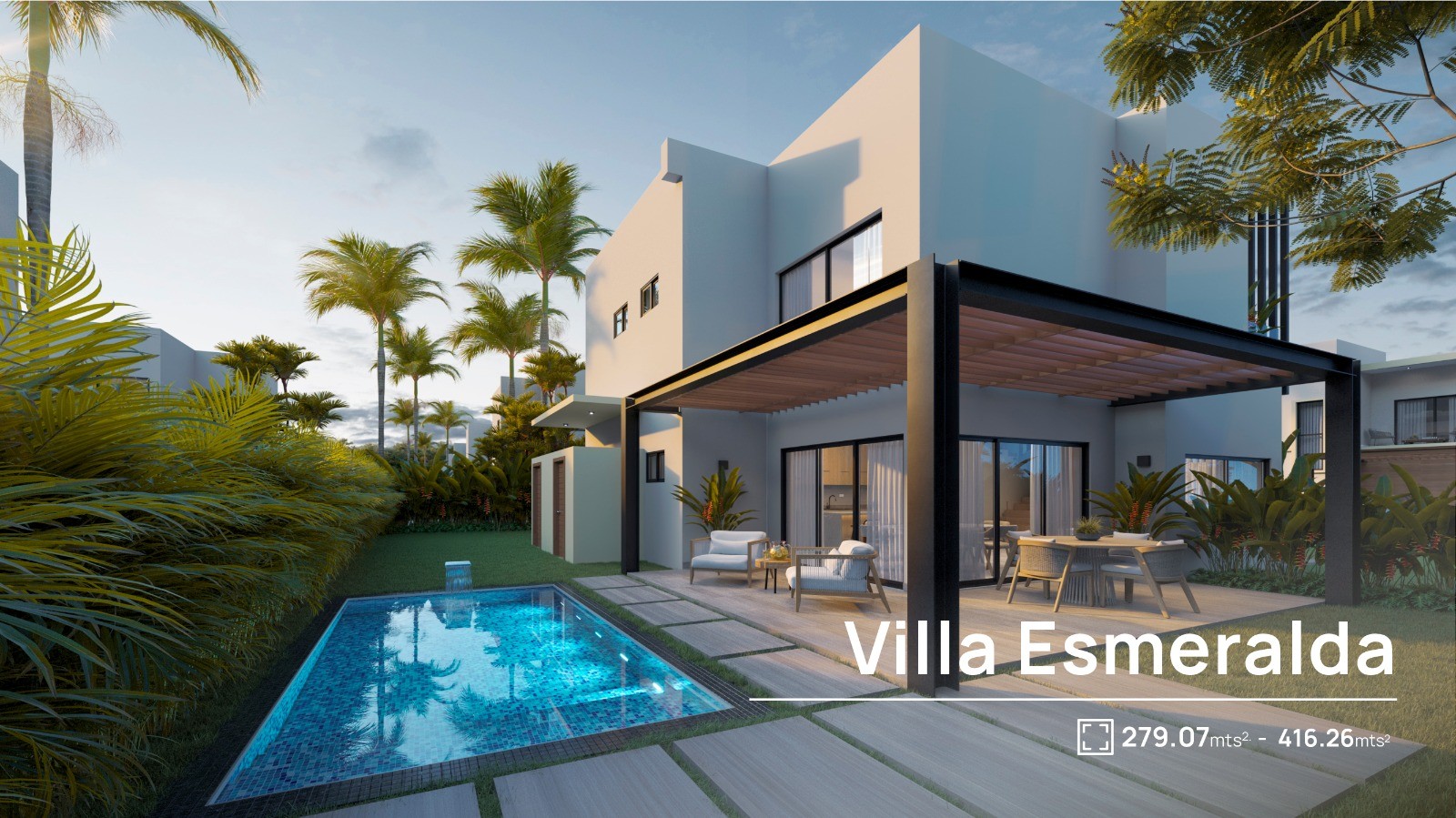 casas vacacionales y villas - Villas Turísticas (Daos-Esmeralda), Bávaro-Punta Cana