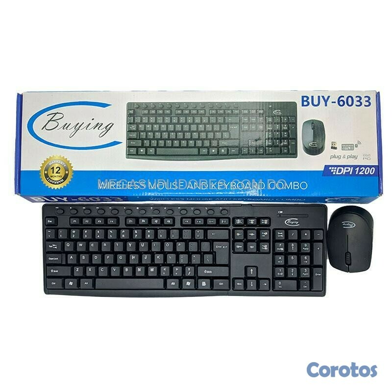 accesorios para electronica - Teclado y mouse inalambrico Buy-6063 2
