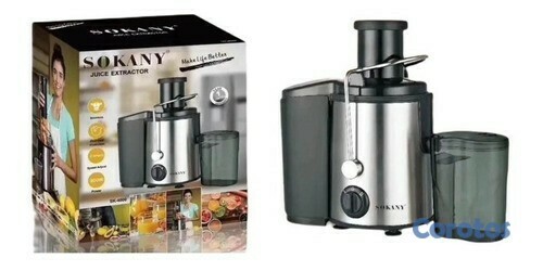 electrodomesticos - Extractor de jugo electrico para frutas y verduras Sokany sk-4000 4