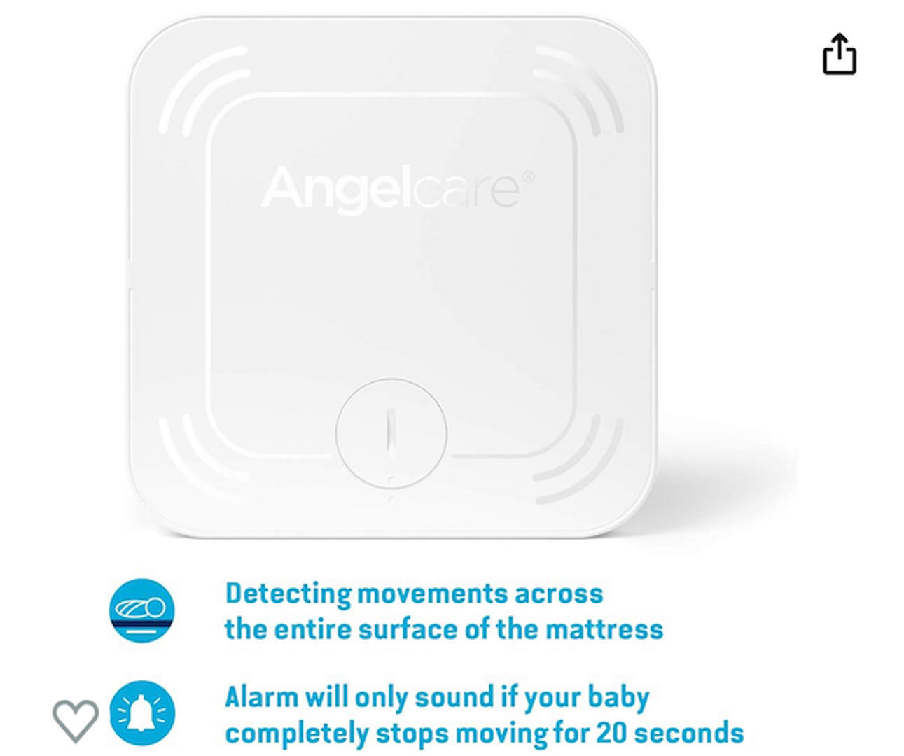 accesorios - Monitor para bebés con sensor de movimiento  1