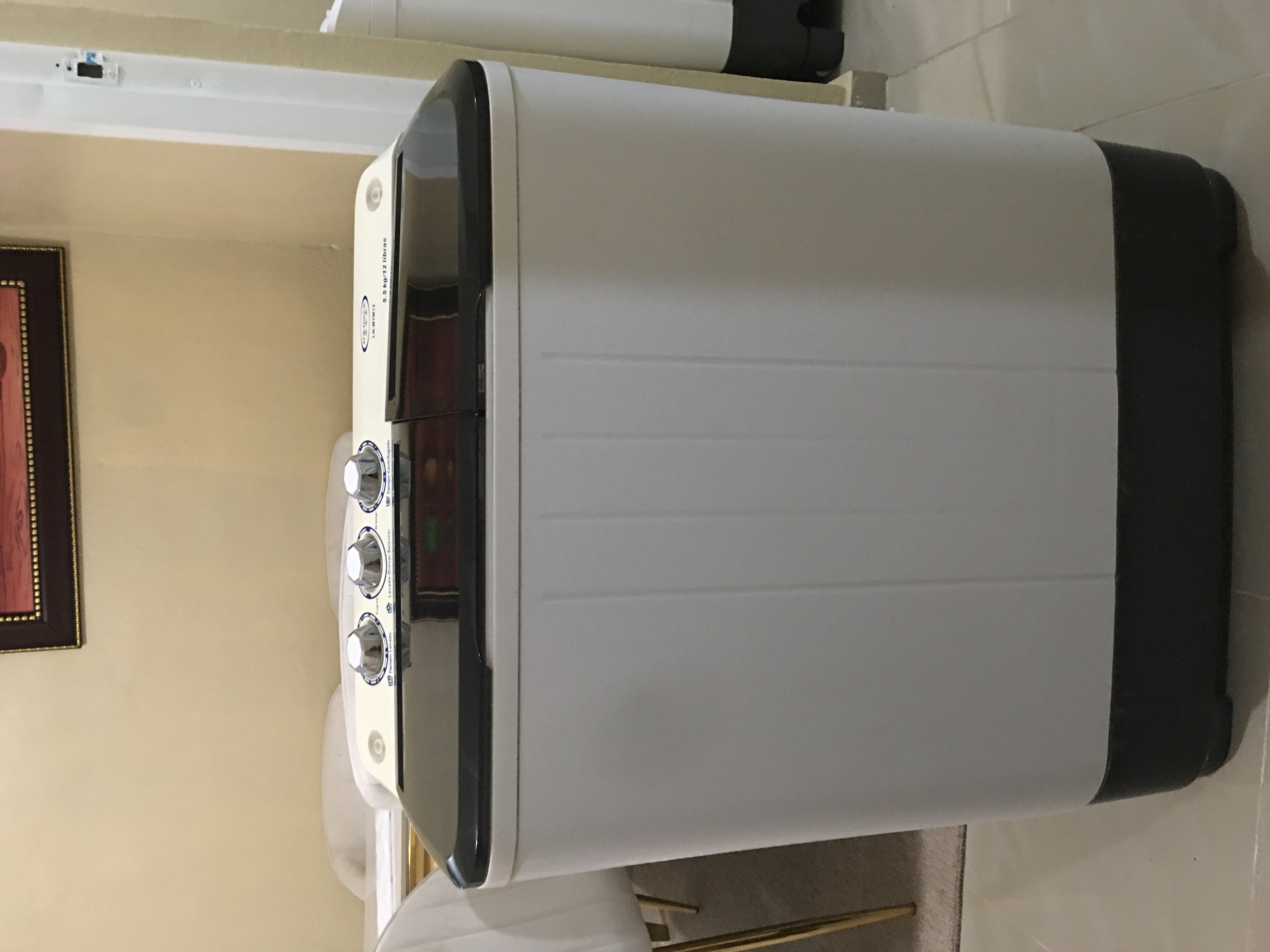 electrodomesticos - Lavadora semi-automática 12 libras