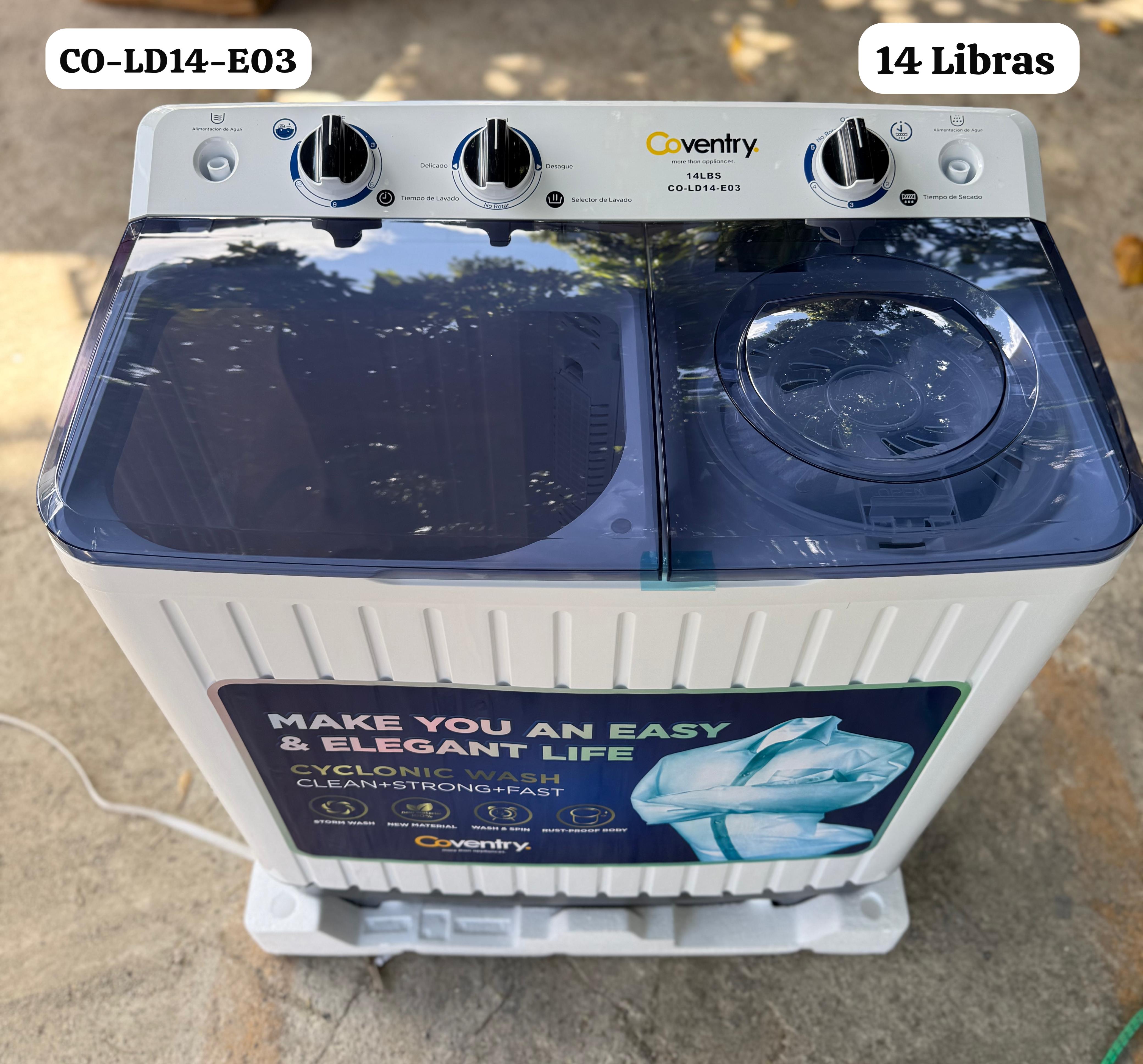 electrodomesticos - Lavadora Semi automatica de 14 libras  0