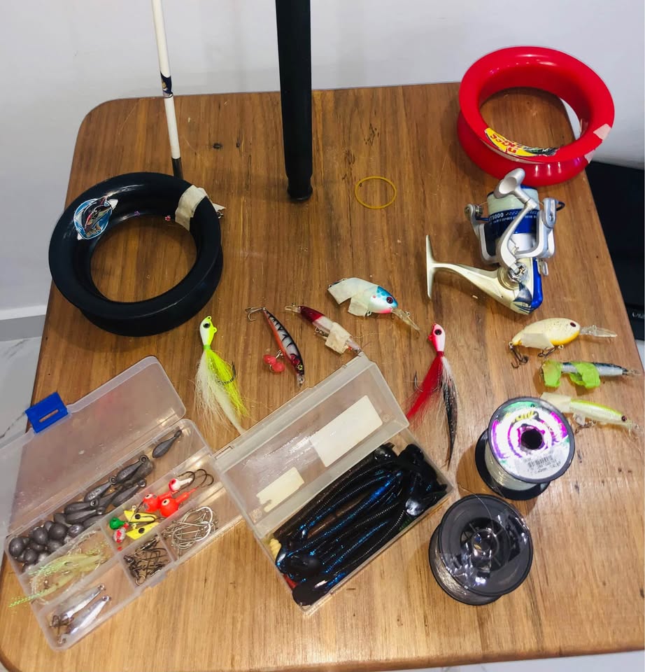 deportes - SET COMPLETO DE CAÑA DE PESCAR  6