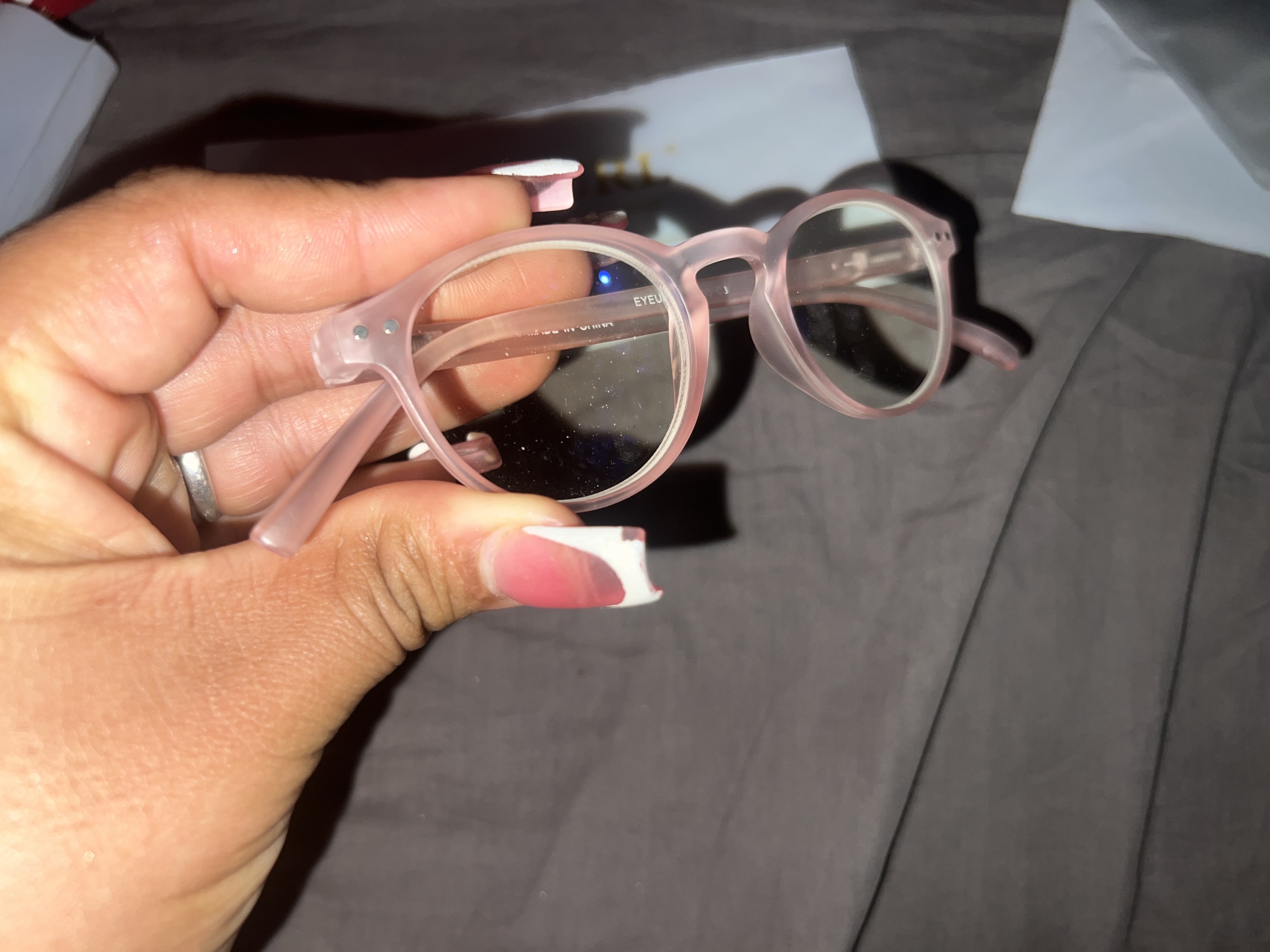 joyas, relojes y accesorios - montura de lentes  6