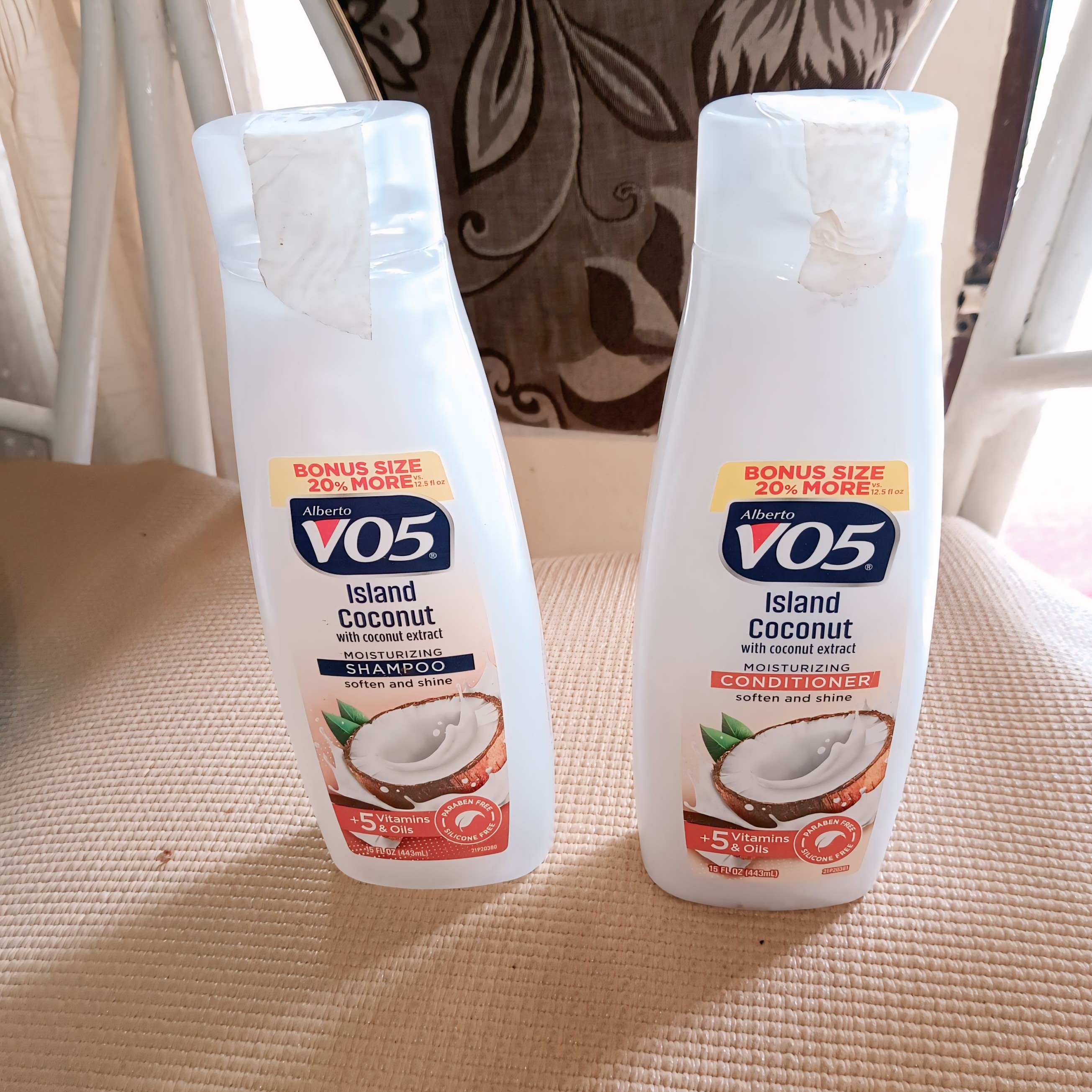salud y belleza - Shampoo y acondicionador Alberto Vo5 de Coco