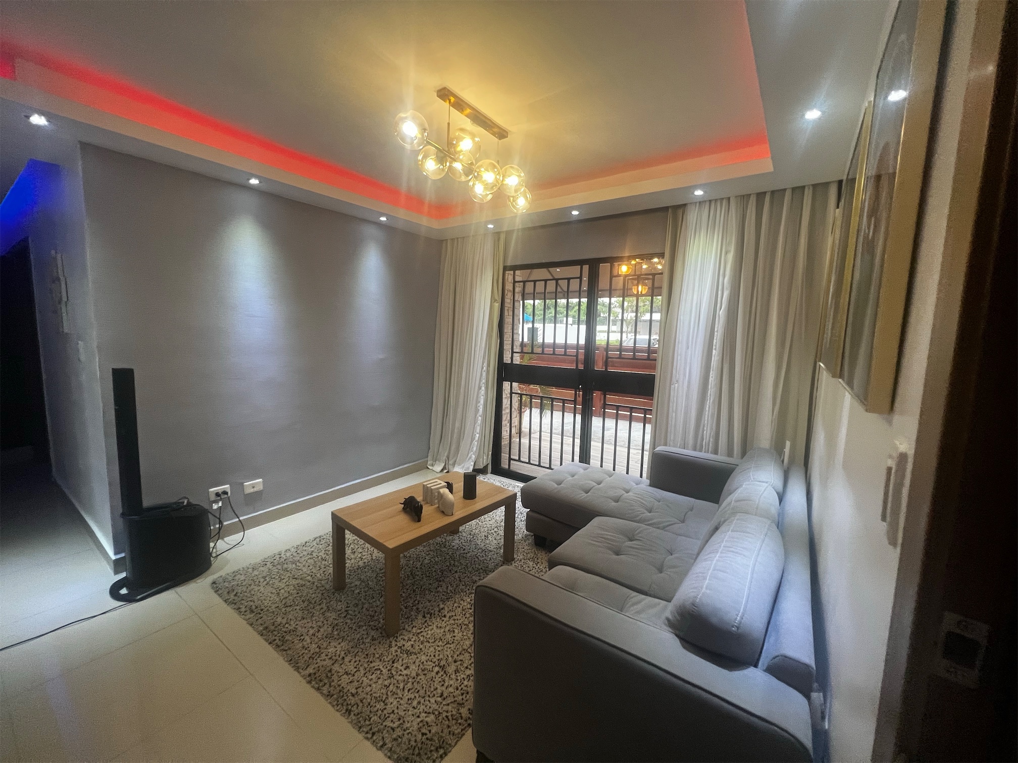 apartamentos - Venta de apartamento primer piso en la autopista de san Isidro con 2 parqueos 5
