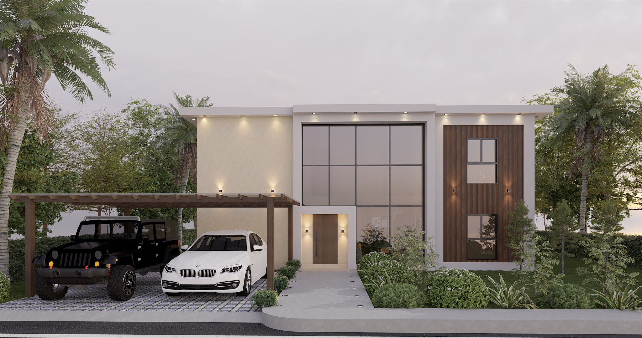 casas vacacionales y villas - Venta de villas de 527mts en vista cana con opción a piscina  7