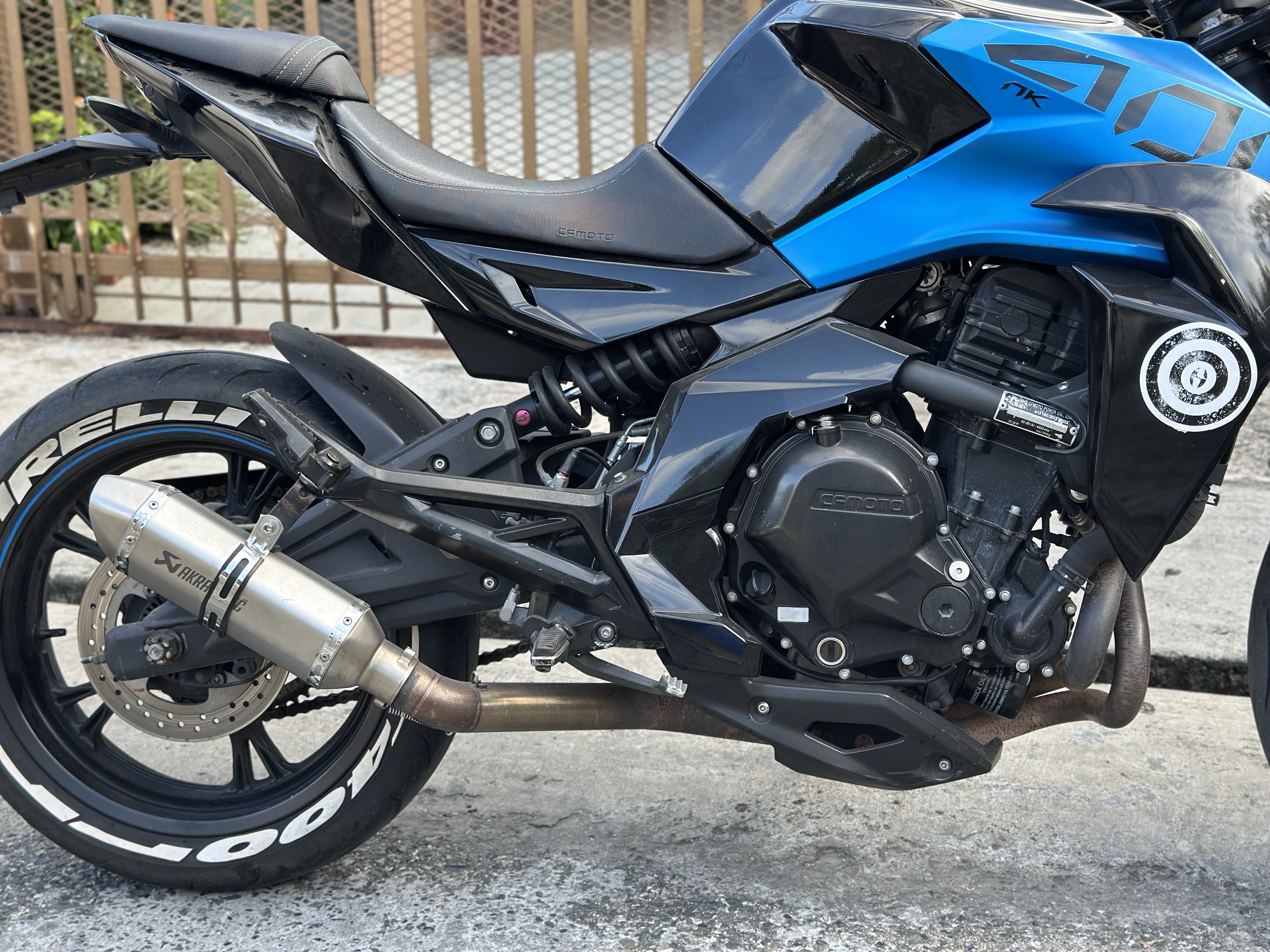 motores y pasolas - CF MOTO NK400 2