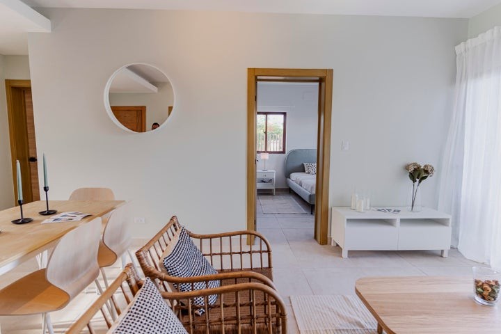 apartamentos - Proyecto en venta Punta Cana #24-418 dos dormitorios, balcón, cancha de tenis.
 2
