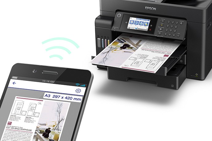 impresoras y scanners -  EPSON ECOTANK L15150 SISTEMA MULTIFUNCIONAL A3, SCANER Y COPIA A3    4