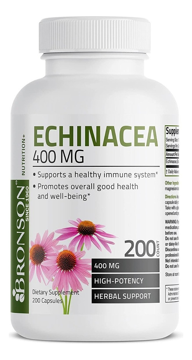 Salud y Equipamiento Médico - Equinacea 400 Mg Bronson 0