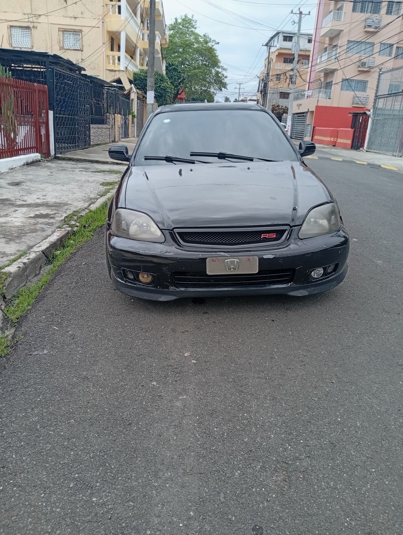 carros - Honda Civic negro  99 americano  2