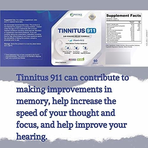 Salud y Equipamiento Médico - Suplemento Para Aliviar El Tinnitus Solucion Natural 4