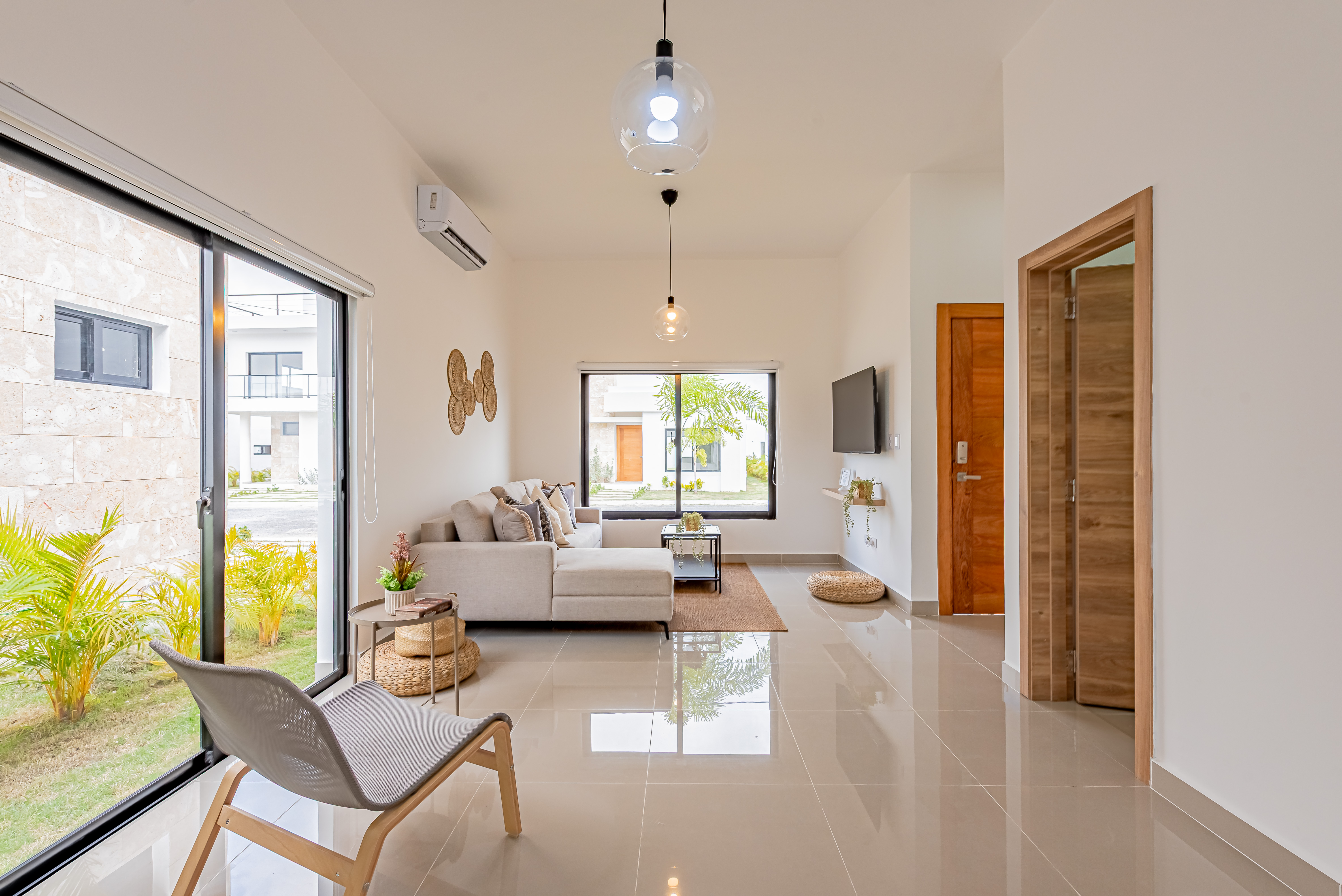 casas vacacionales y villas - Alquilo Casa amueblada en Bavaro 0