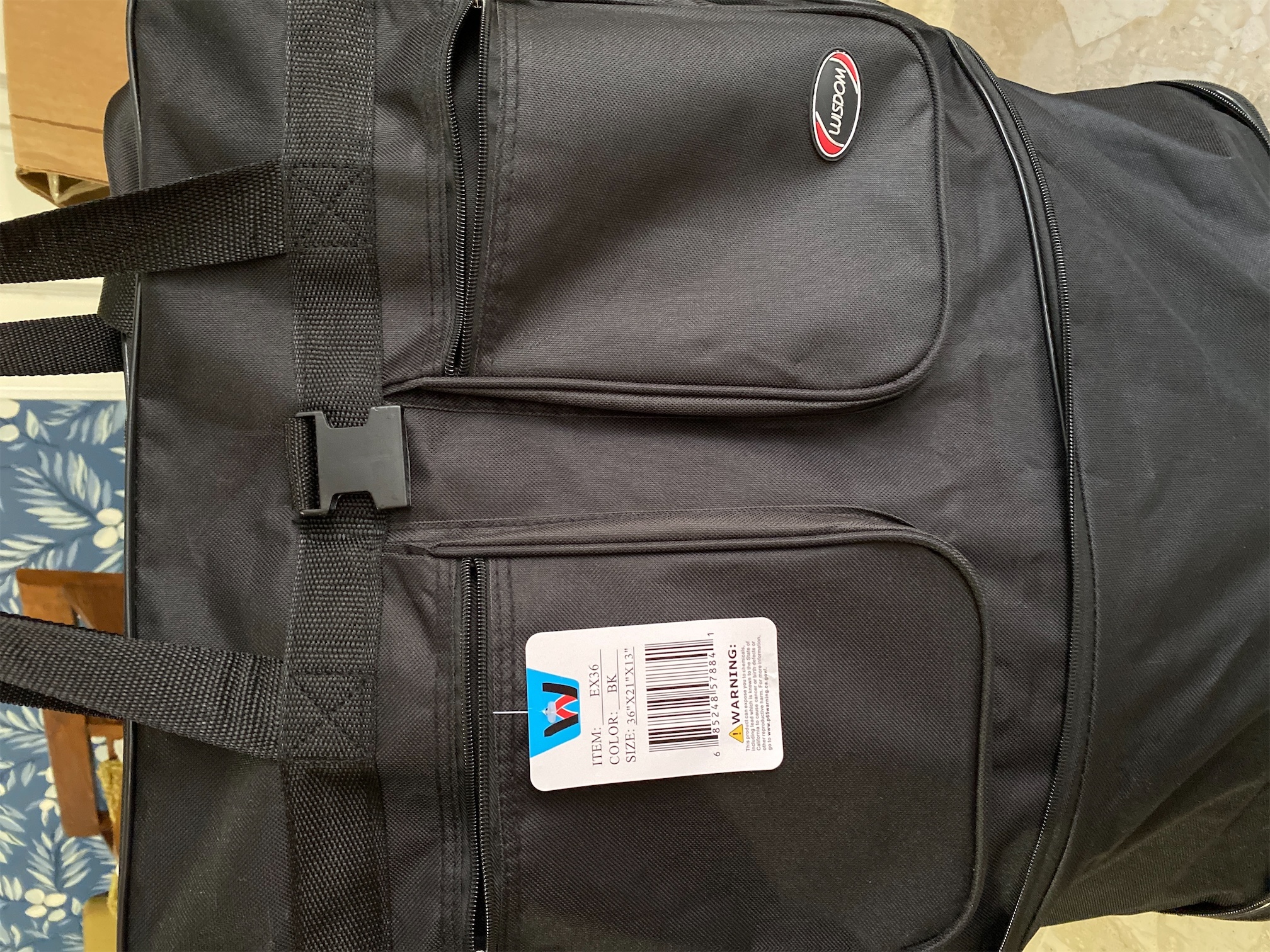 carteras y maletas - Bulto de viaje negro