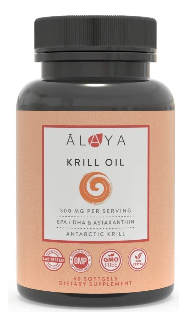 Salud y Equipamiento Médico - Aceite Krill 500mg Alaya Natura - - Unidad A $3932