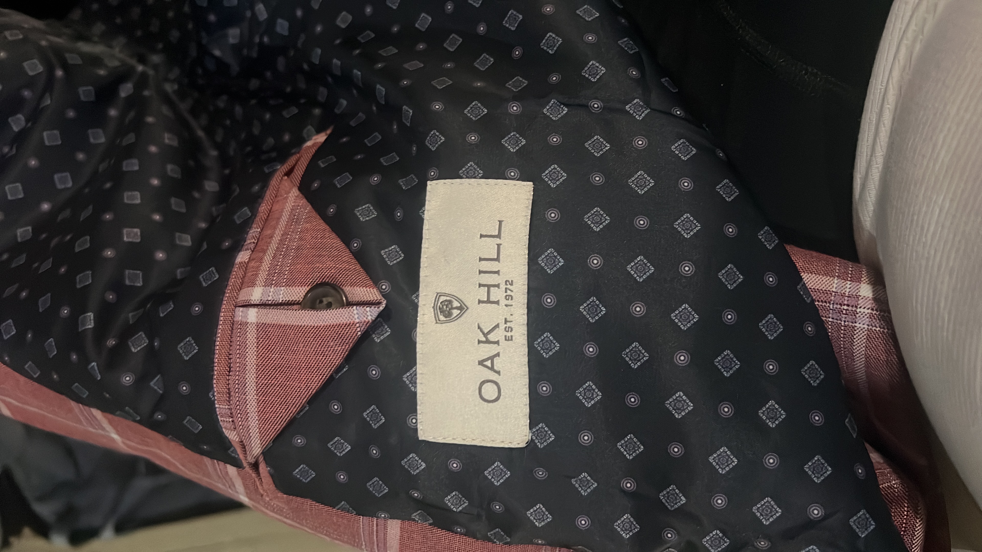 ropa para hombre - Trajes marca Oak hill y 1 Ralph Lauren.
Size grandes 3xl 4xl 9