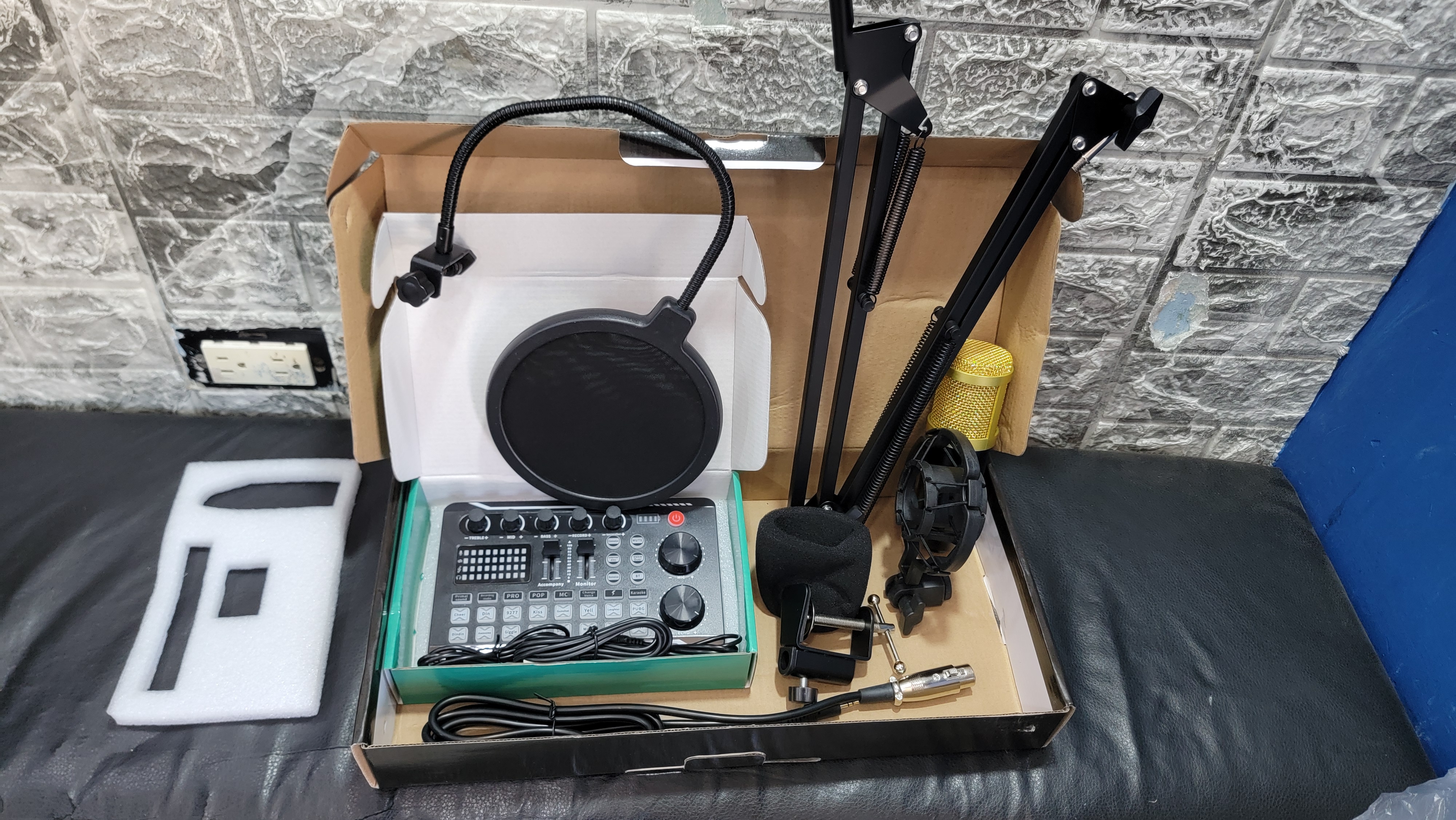 otros electronicos - Kit de grabación con tarjeta de sonido 0