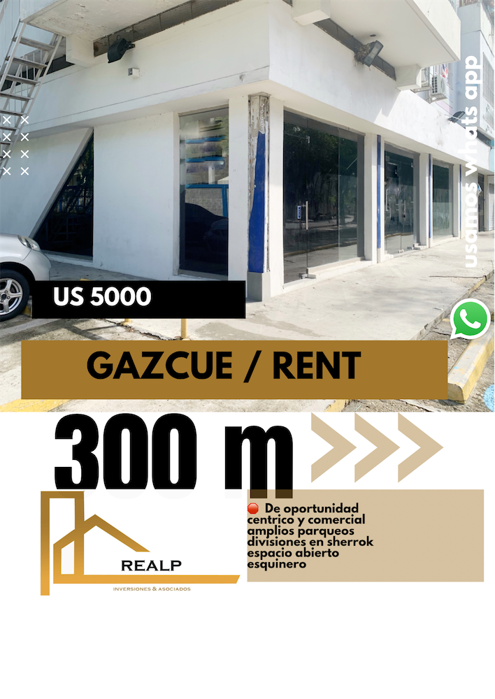 oficinas y locales comerciales - Local esquinero comercial Gazcue 0