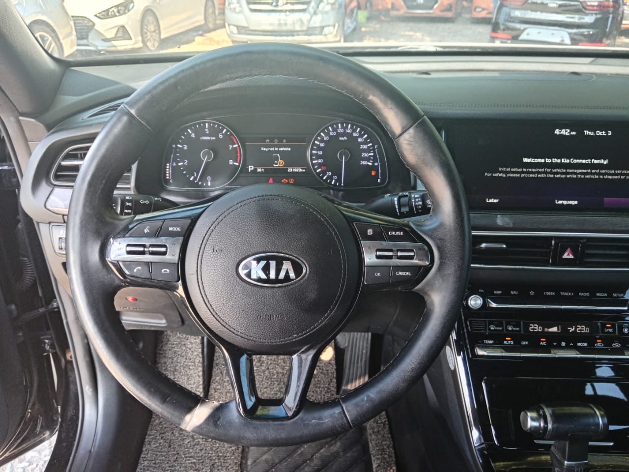 carros - KIA K7 2020 NEGRO 5