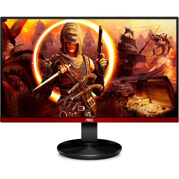 computadoras y laptops - MONITOR 27 pulgadas AOC  VA FULL HD, HDR, FREESYNC 144HZ, 1920 X 1080 PIXELS 3