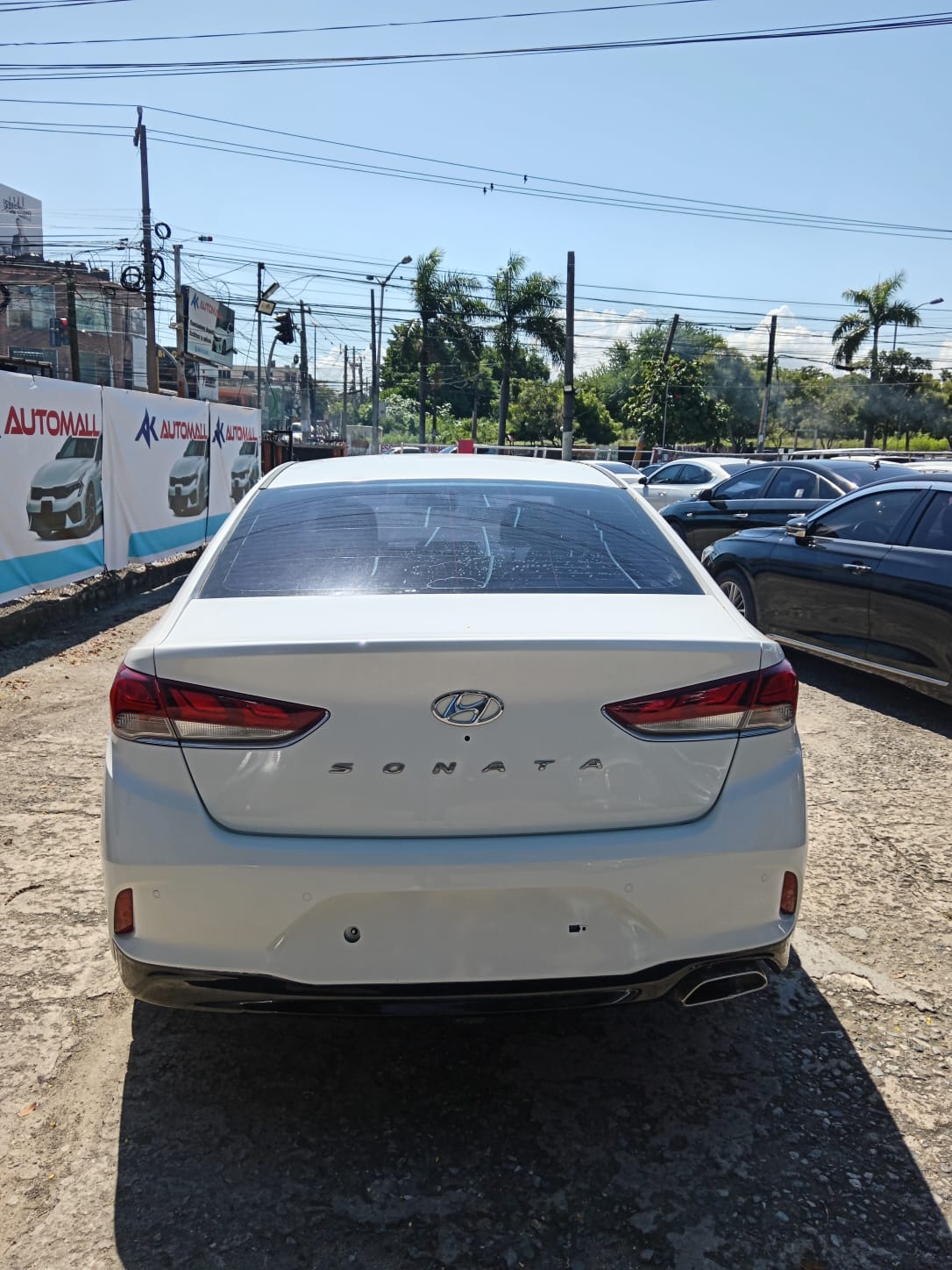 carros - HYUNDAI SONATA NEW RISE 2018 BLANCO 4