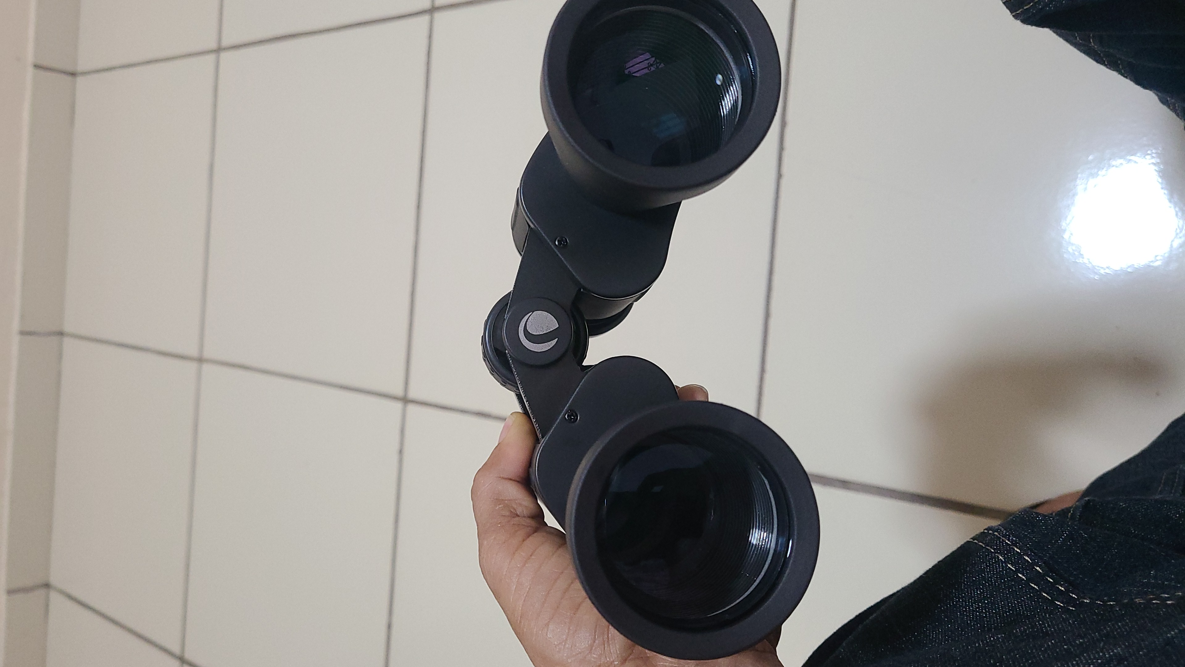 hobby y coleccion - potente binocular  0