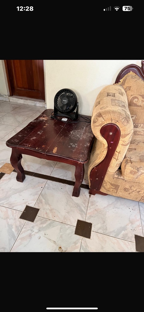 muebles y colchones - Juego de muebles en caoba  4
