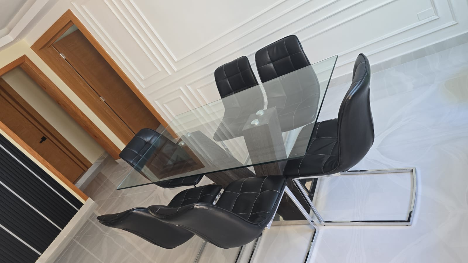 muebles y colchones - juego de comedor  1