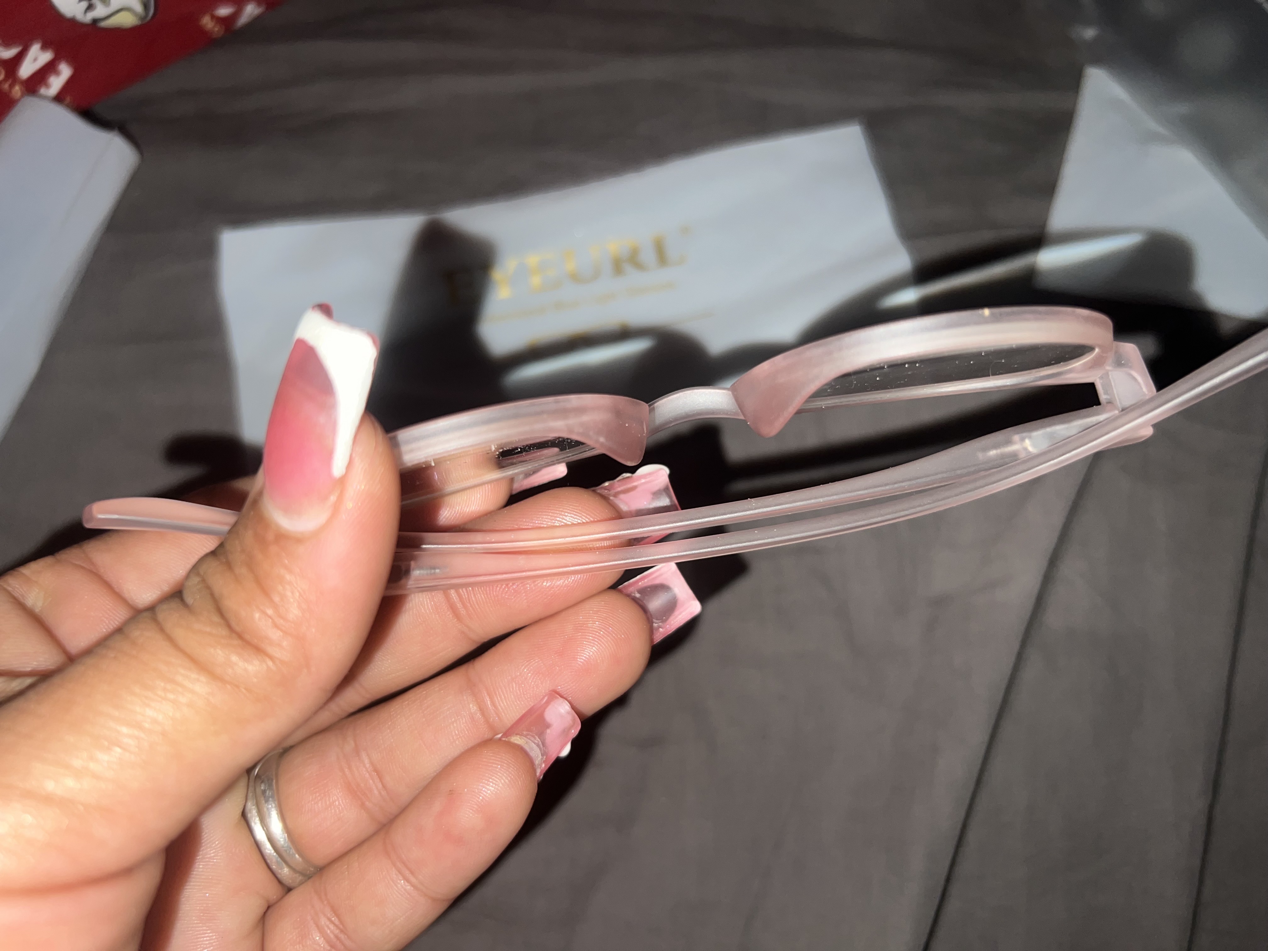 joyas, relojes y accesorios - montura de lentes  7