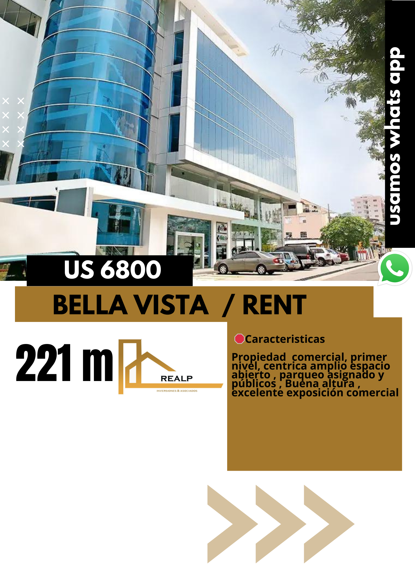 oficinas y locales comerciales - Local primer nivel Bella vista  0