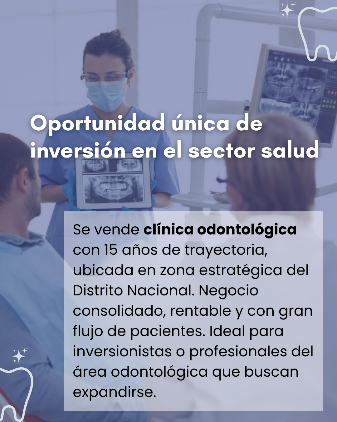 negocios en venta - Clínica Odontologica 15 años de operacion en RD 0
