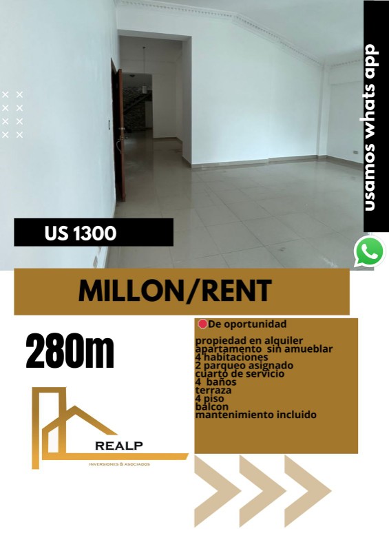 apartamentos - Apartamento en el millón tipo penthouse 0