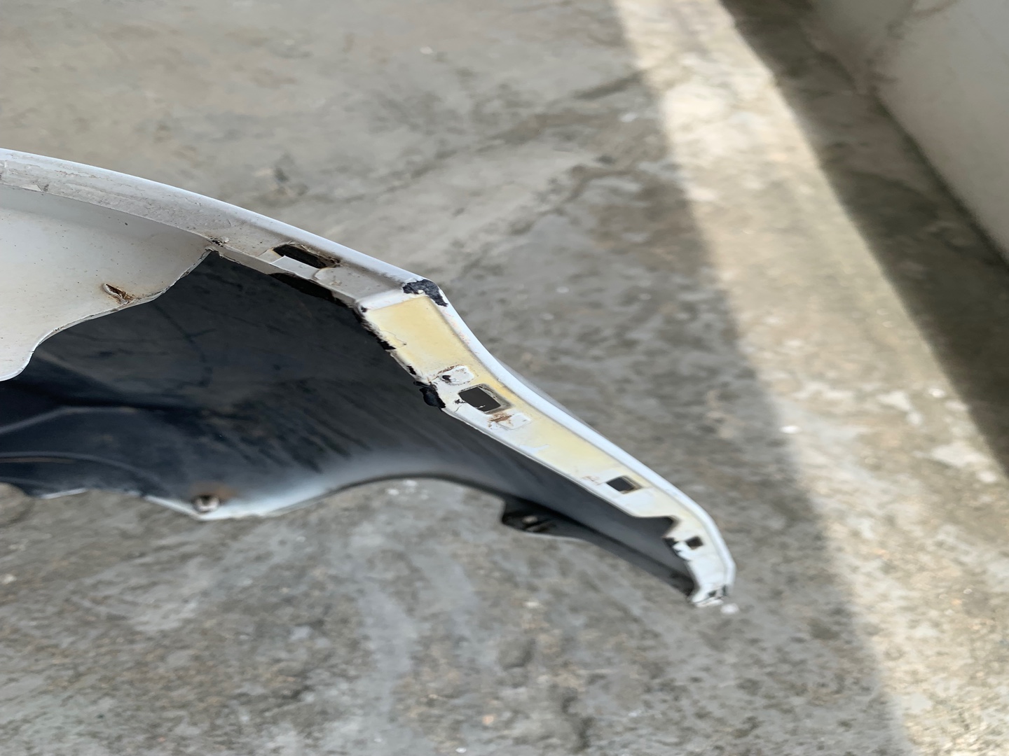 repuestos - Bumper honda fit blanco  5