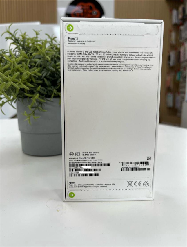 celulares y tabletas - iPhone 13 128GB Rosado Pink Nuevo Sellado En Su Caja 1