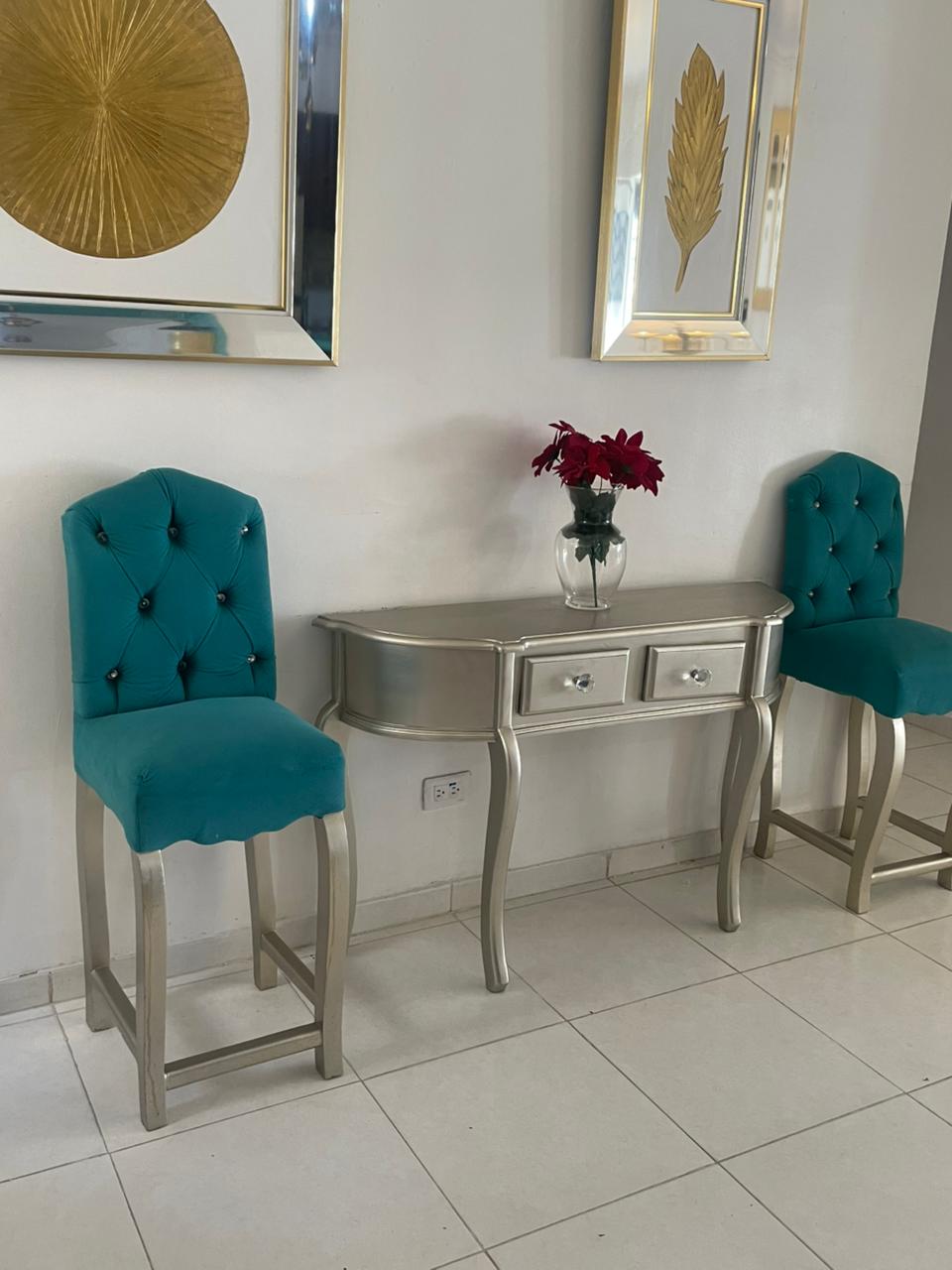 muebles y colchones - repisa y 2 sillas  1