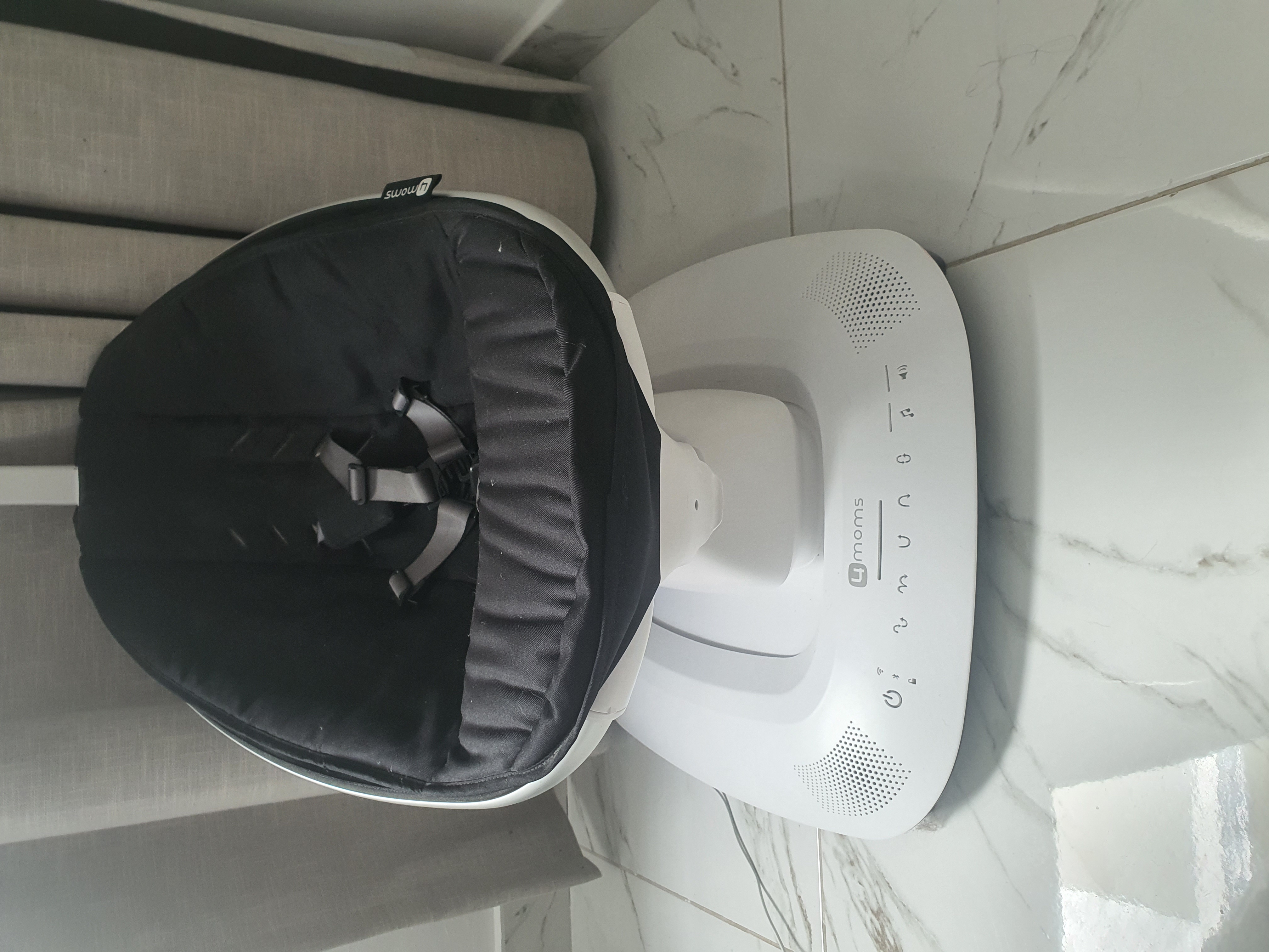 coches y sillas - Mecedora eléctrica 4moms para bebé 2